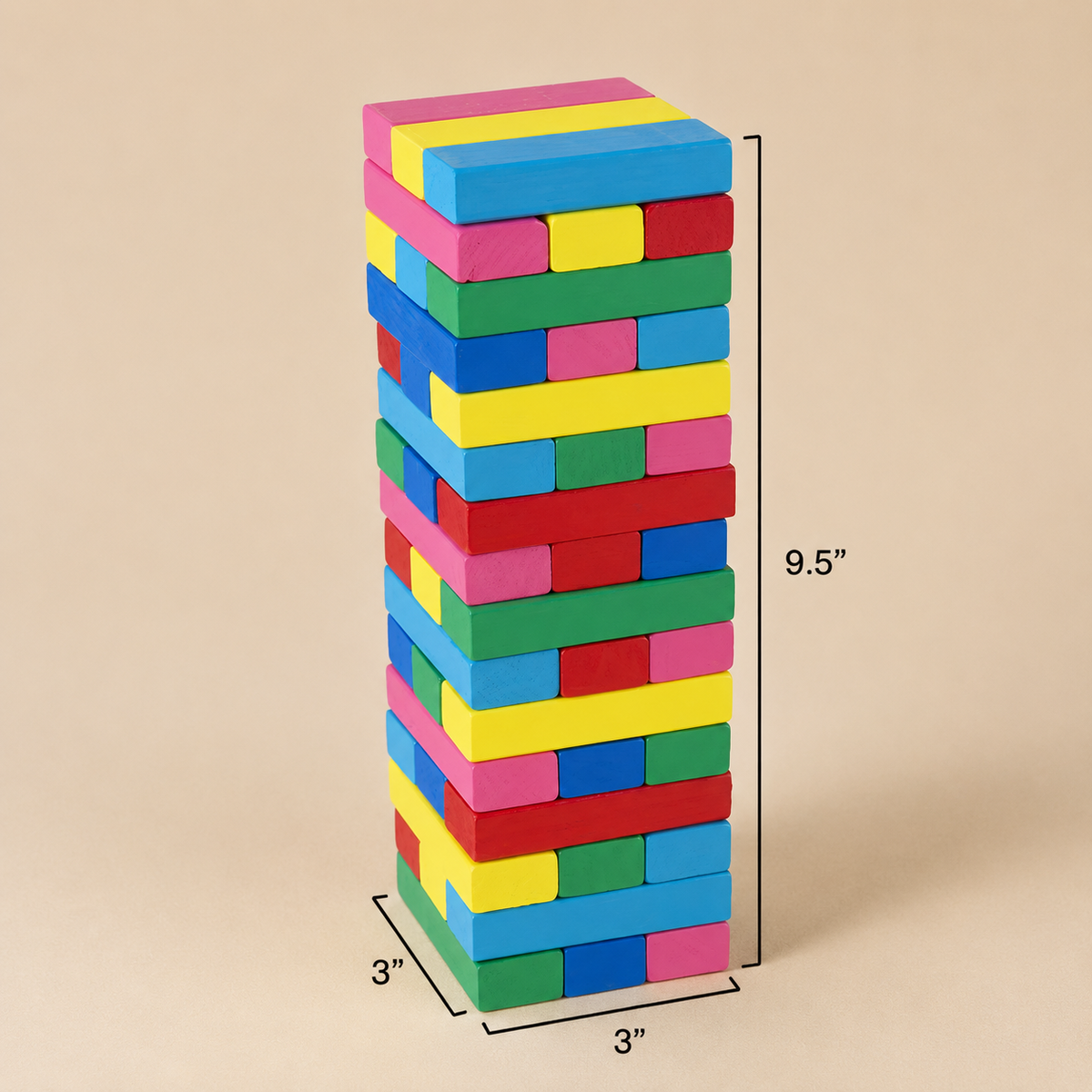 Classic Wooden Stacking Blocks