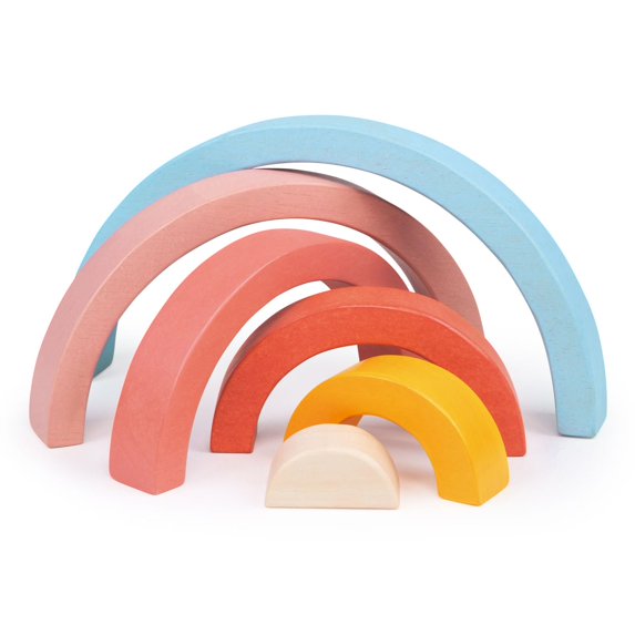 Wooden Sunset Rainbow Stacker