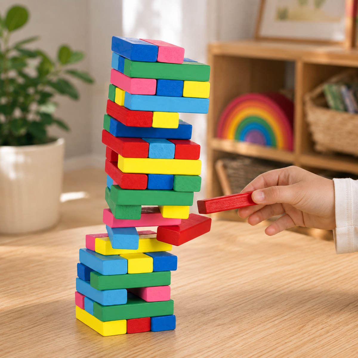 Classic Wooden Stacking Blocks