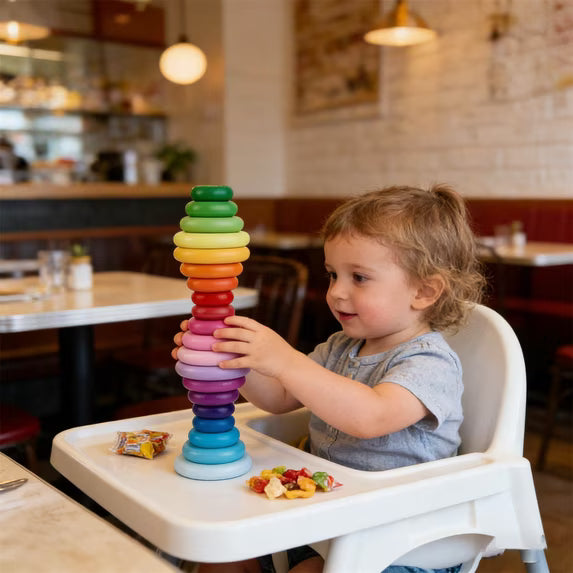 Jumbo Wooden Stacking Stones Set