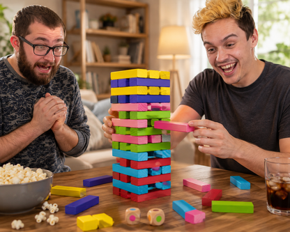 Giant Wooden Stacking Tower