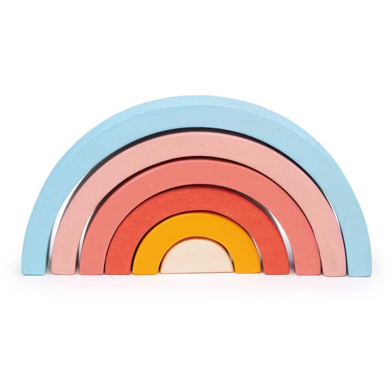 Wooden Sunset Rainbow Stacker