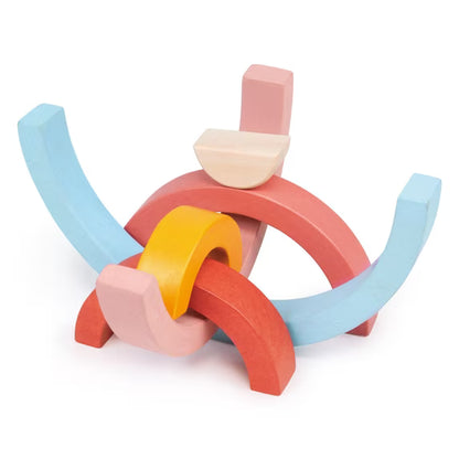 Wooden Sunset Rainbow Stacker